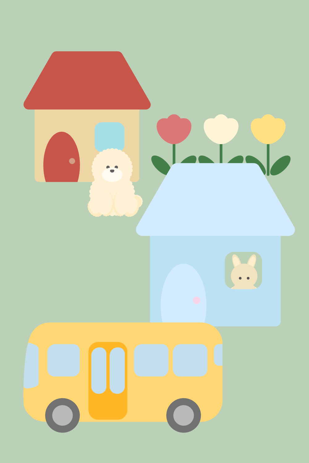 ほっこりな街の風景