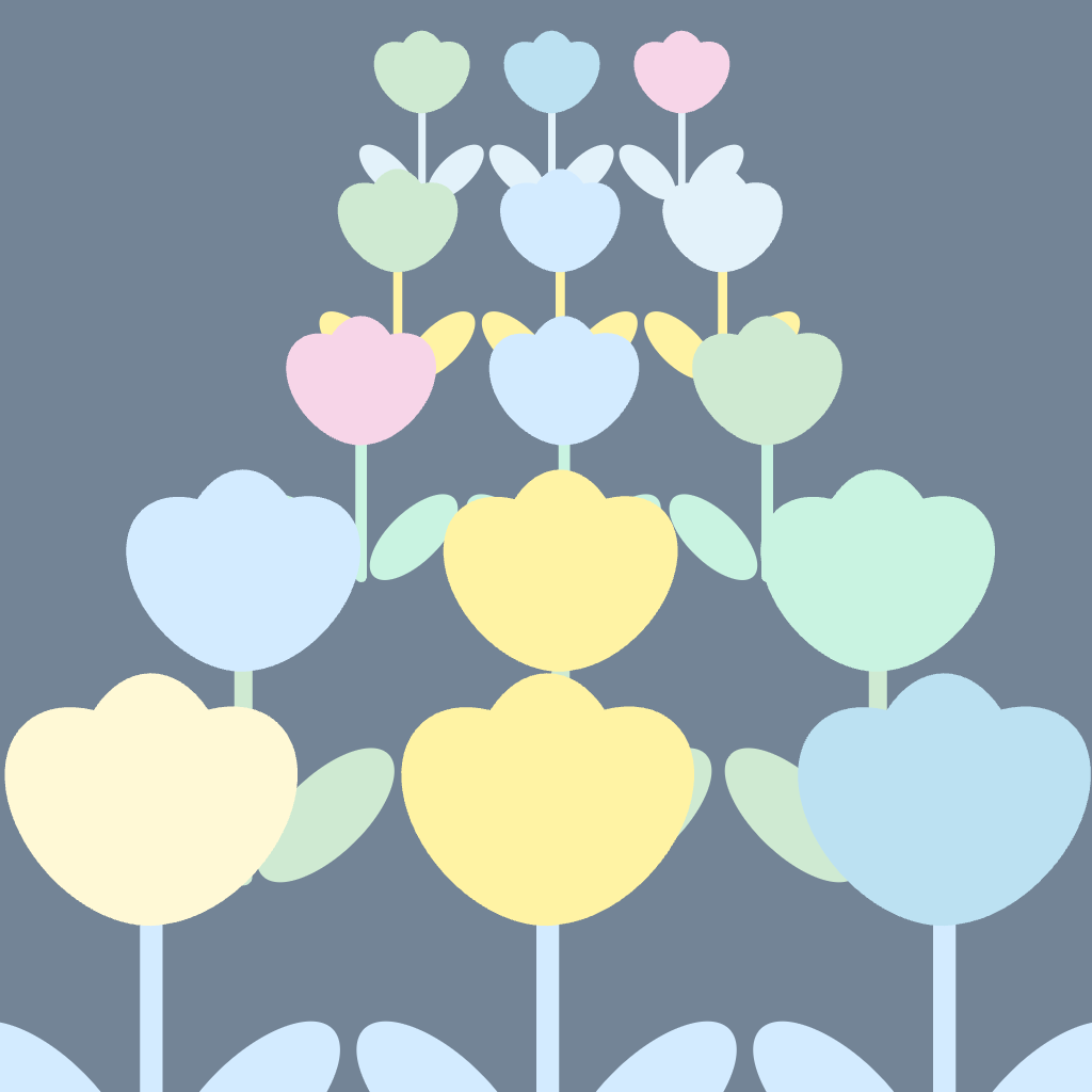 チューリップがいっぱい