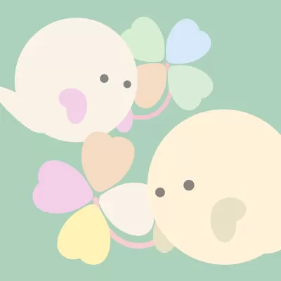 かわいい四葉のクローバーを見つけたよ