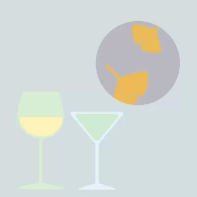 秋の景色とお酒