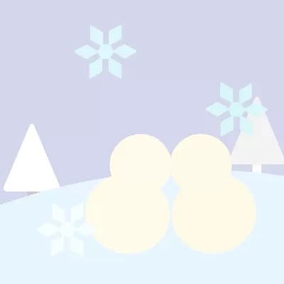 寄り添う気持ちは、雪の中でもあたたかい。