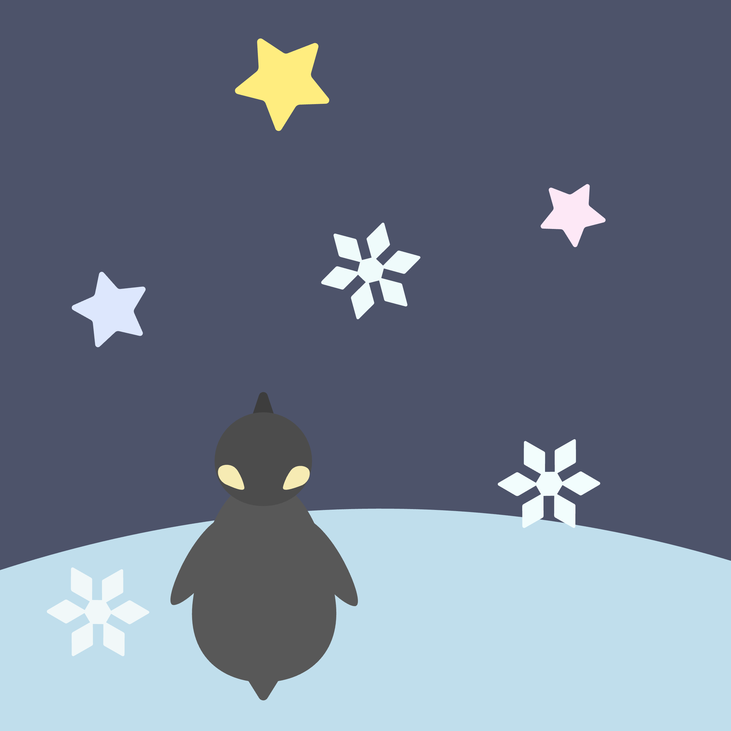 静かな夜ほど、星はやさしく光る。