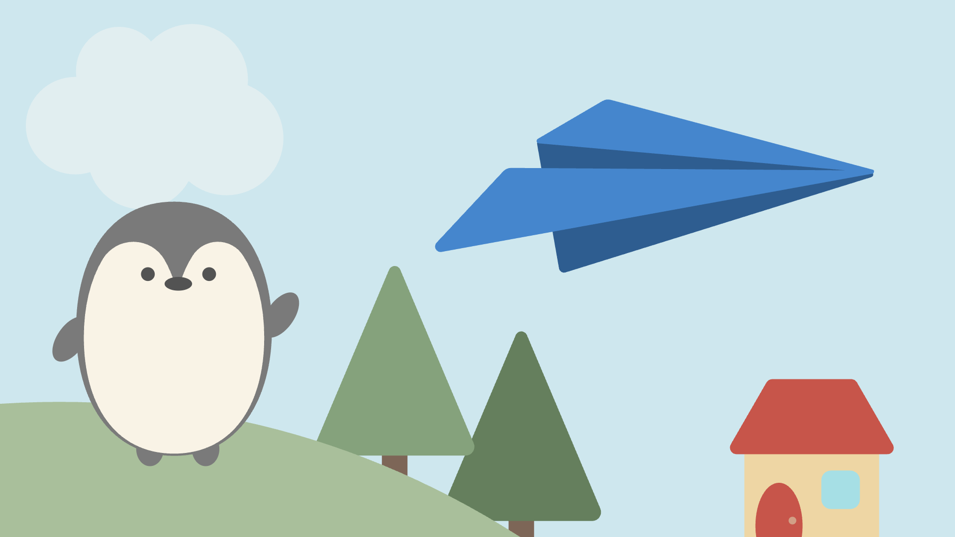 飛び立つペンギンの夢