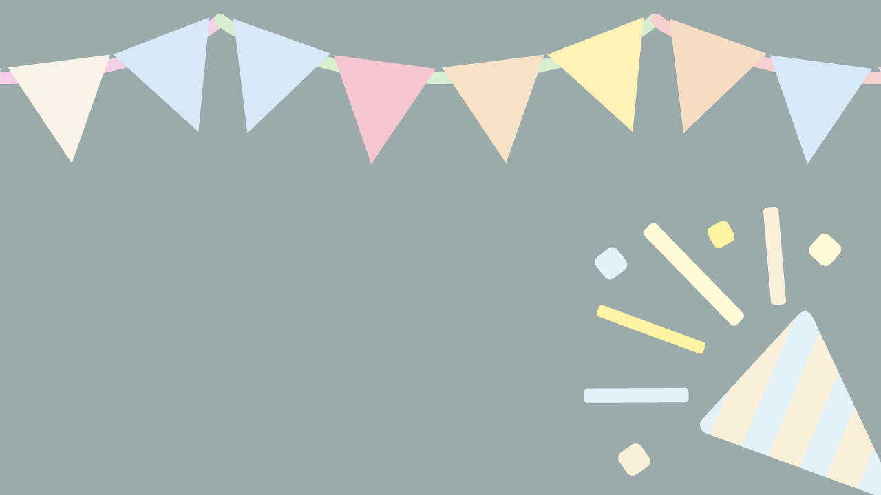 カラフルな祝祭の調べ