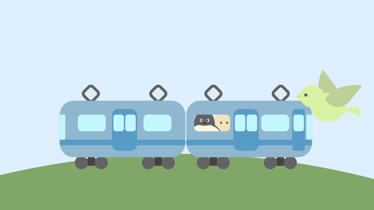 ゆったり旅する風景