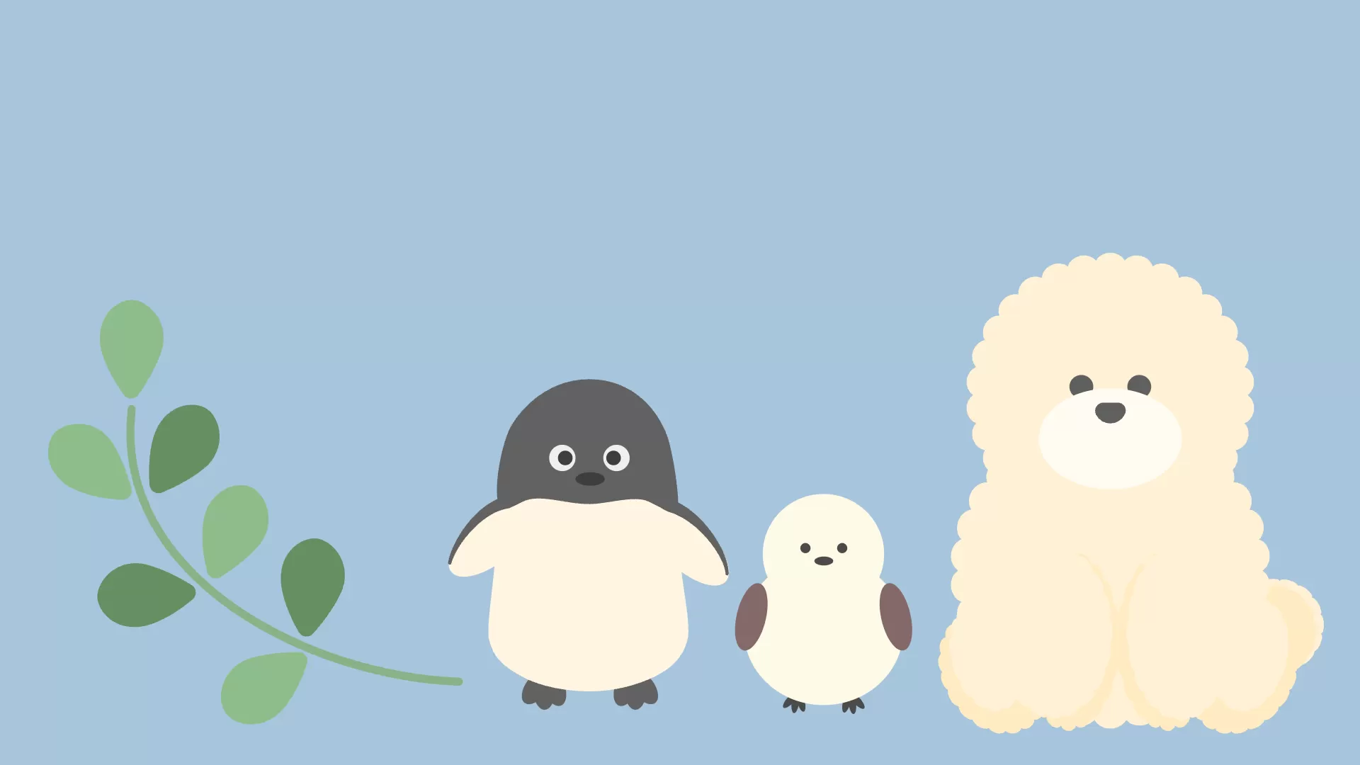 ふわふわ動物たちの世界