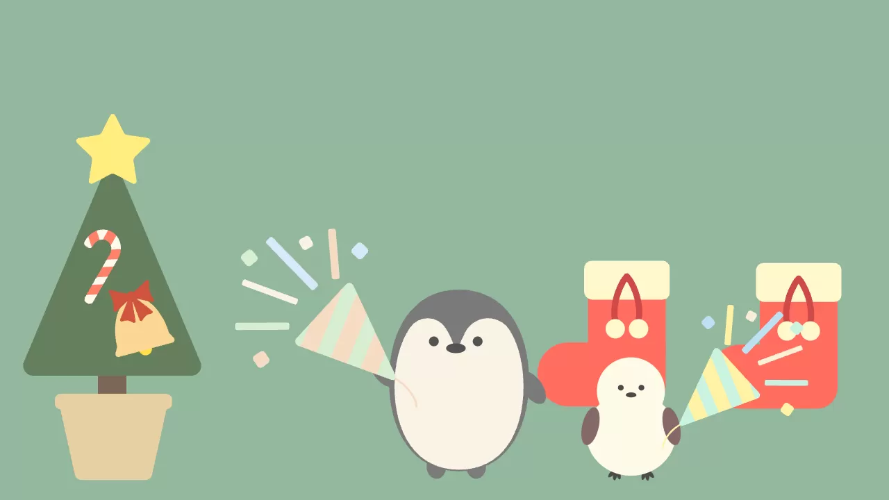 冬のペンギンパーティー