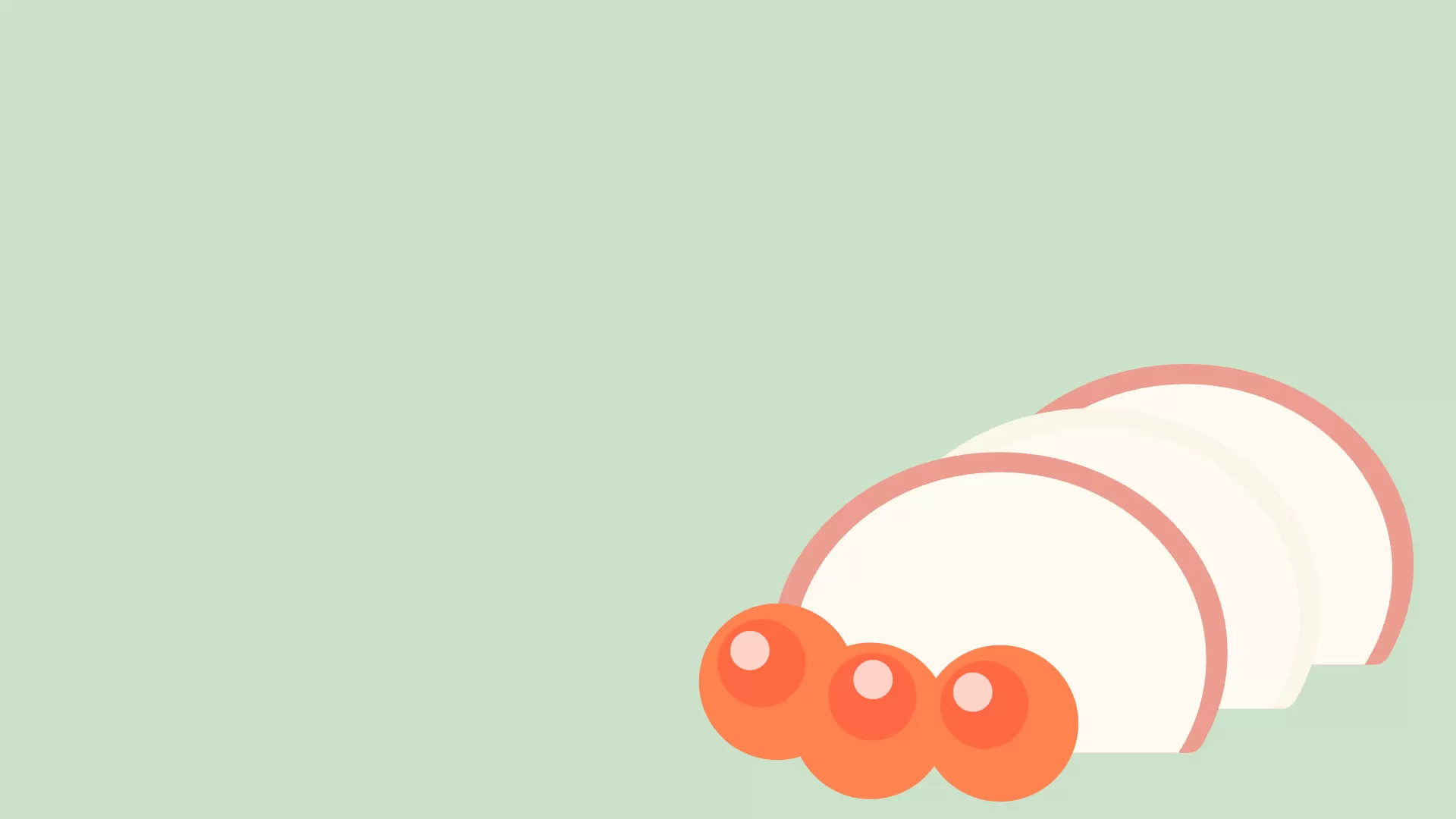 幻想的な海の恵み