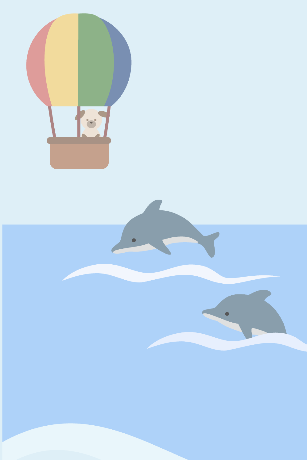 空の冒険と海の共演