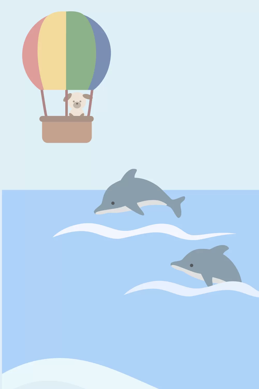 空の冒険と海の共演