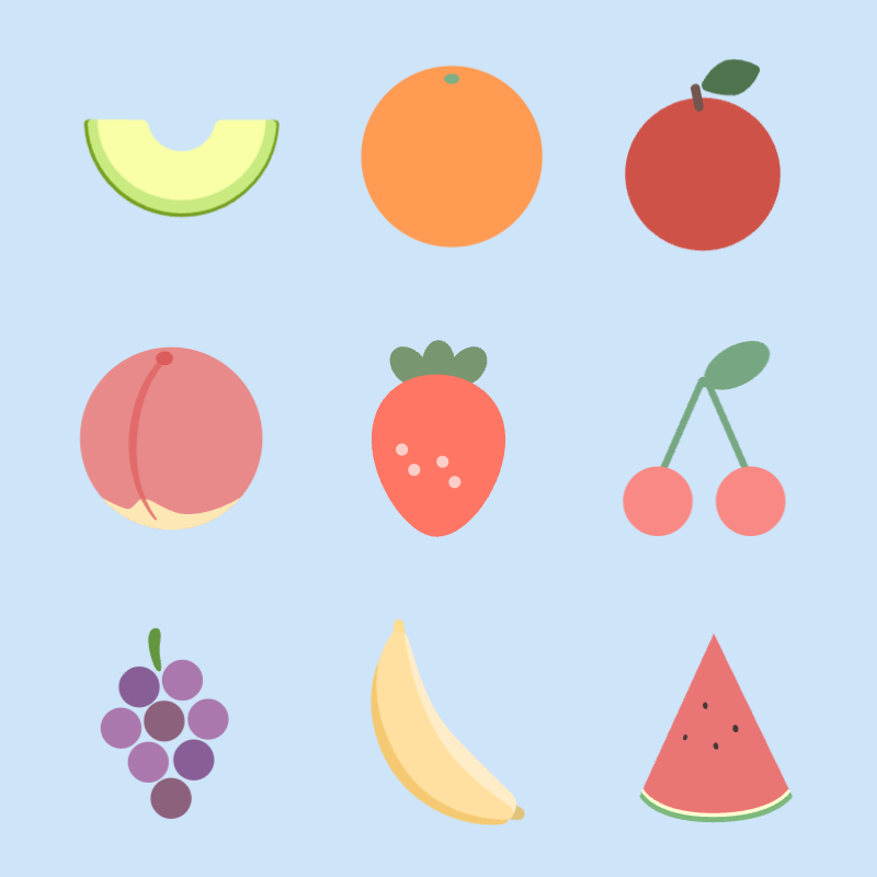 フルーツの楽園