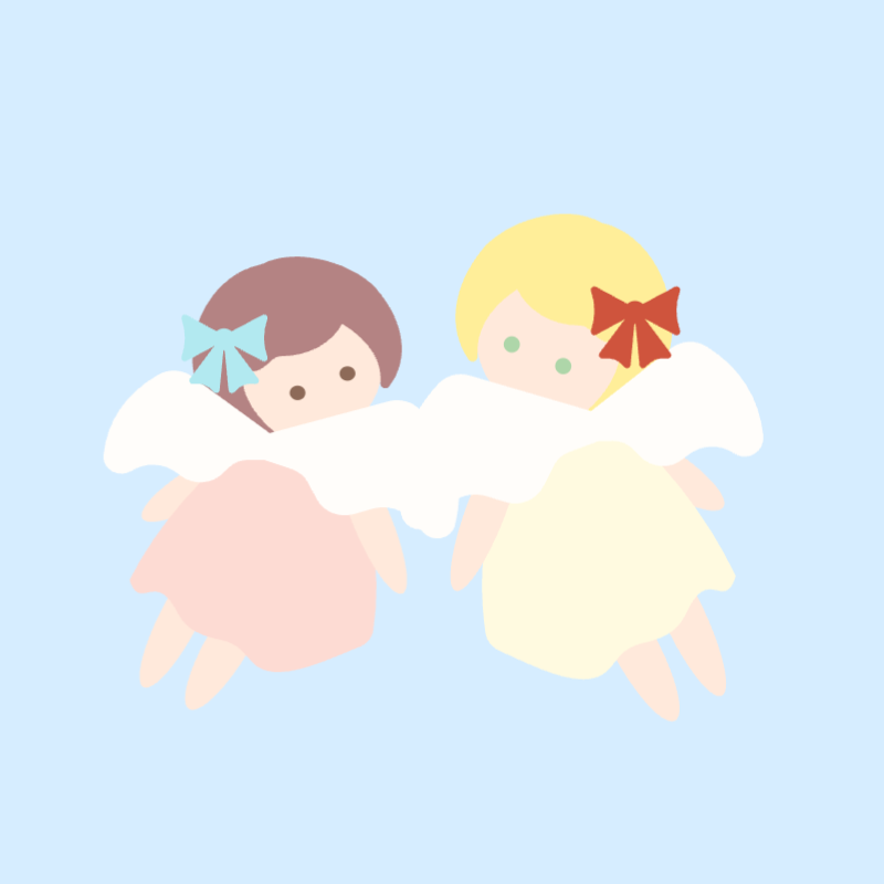 ふわふわ天使たち