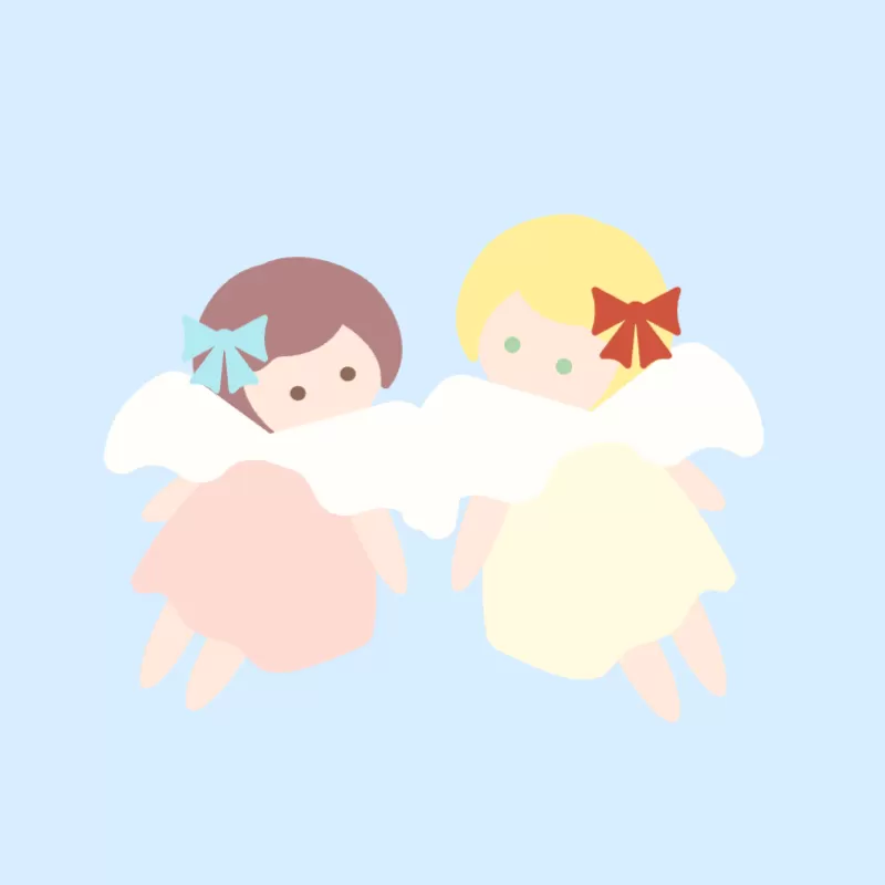 ふわふわ天使たち