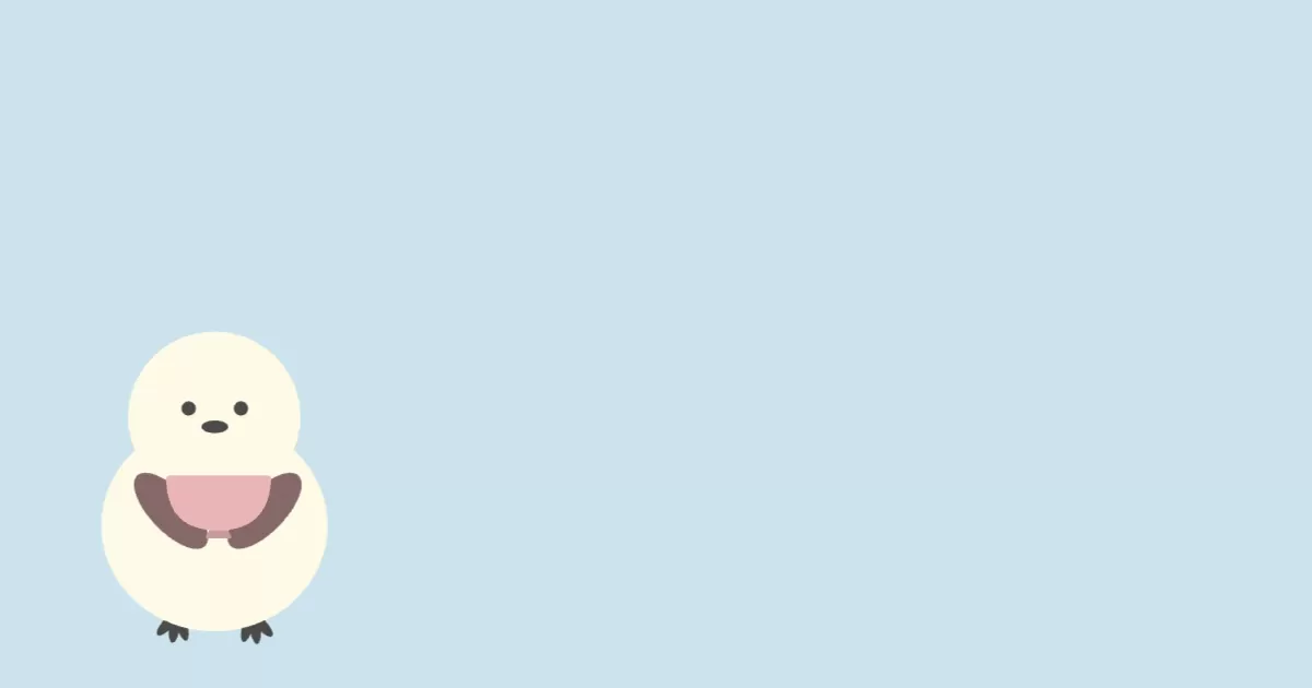 シマエナガのお茶会