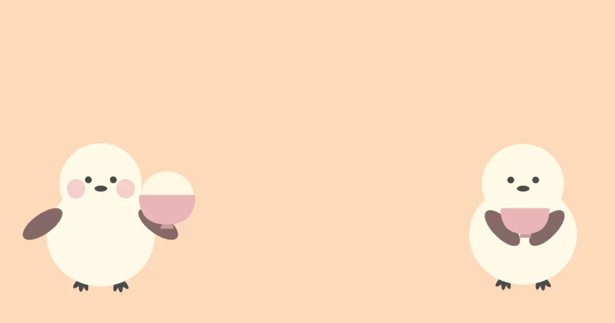 シマエナガのごはん会