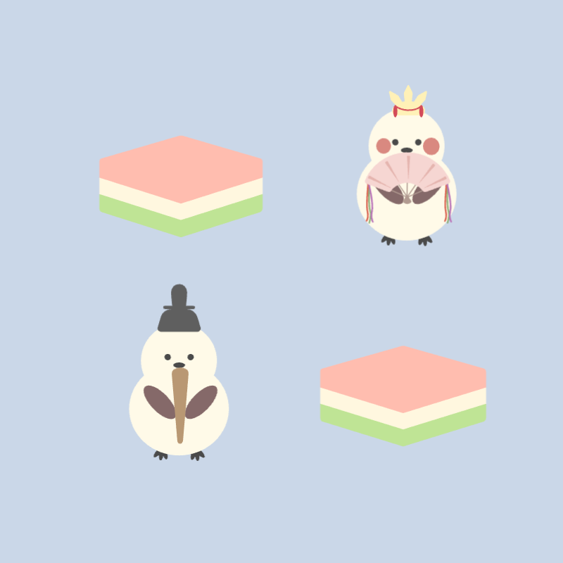 Birds of the Spring Hinamatsuri