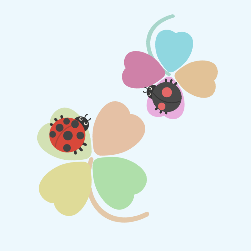 てんとう虫の幸運