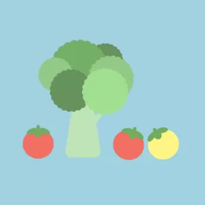 カラフルな収穫