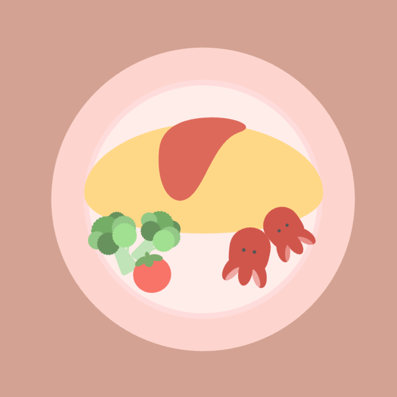 楽しいお皿の冒険