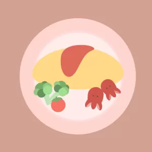 楽しいお皿の冒険