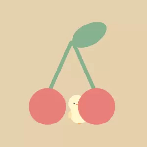 さくらんぼのひよこ