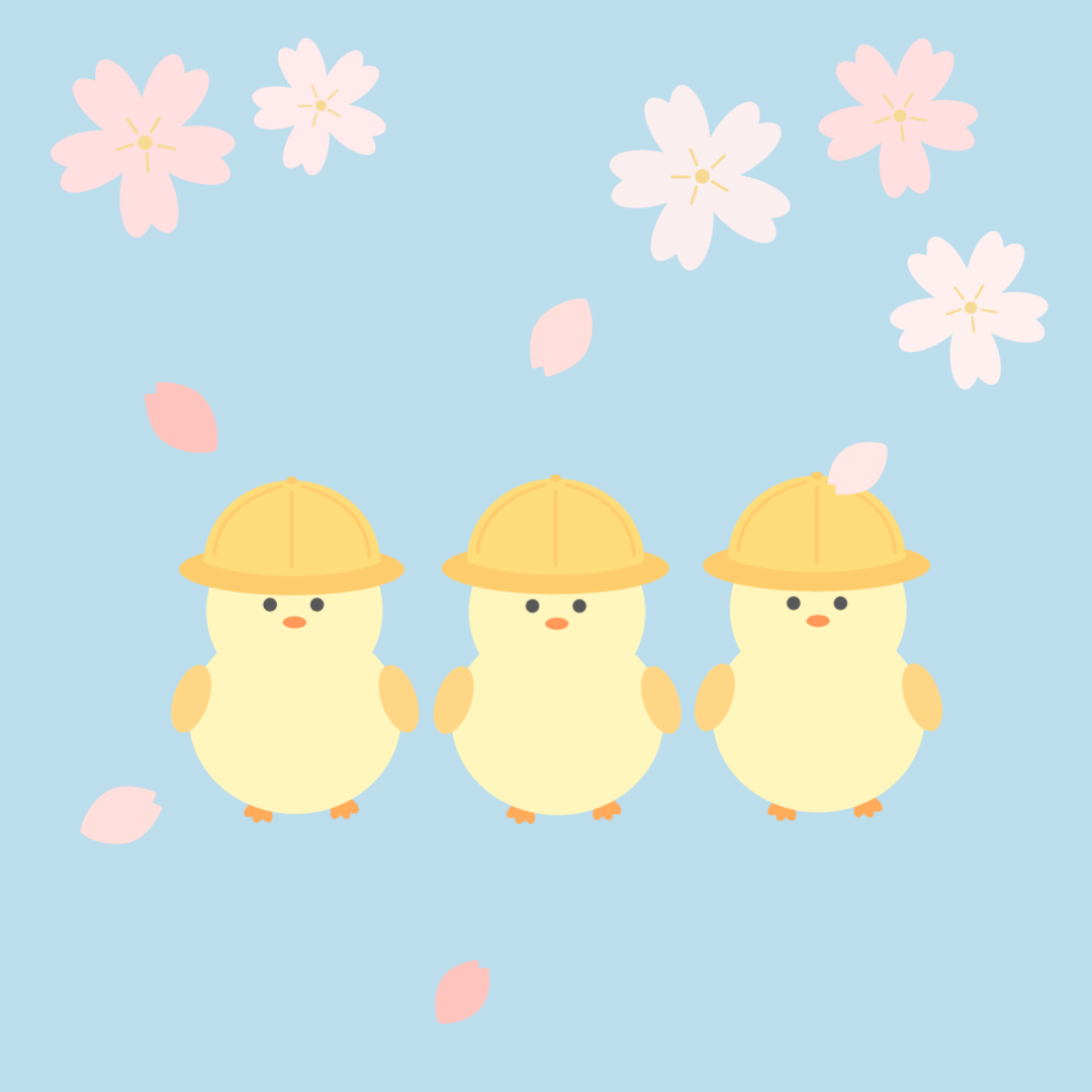 桜とひよこの春祭り