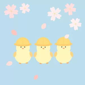 桜とひよこの春祭り