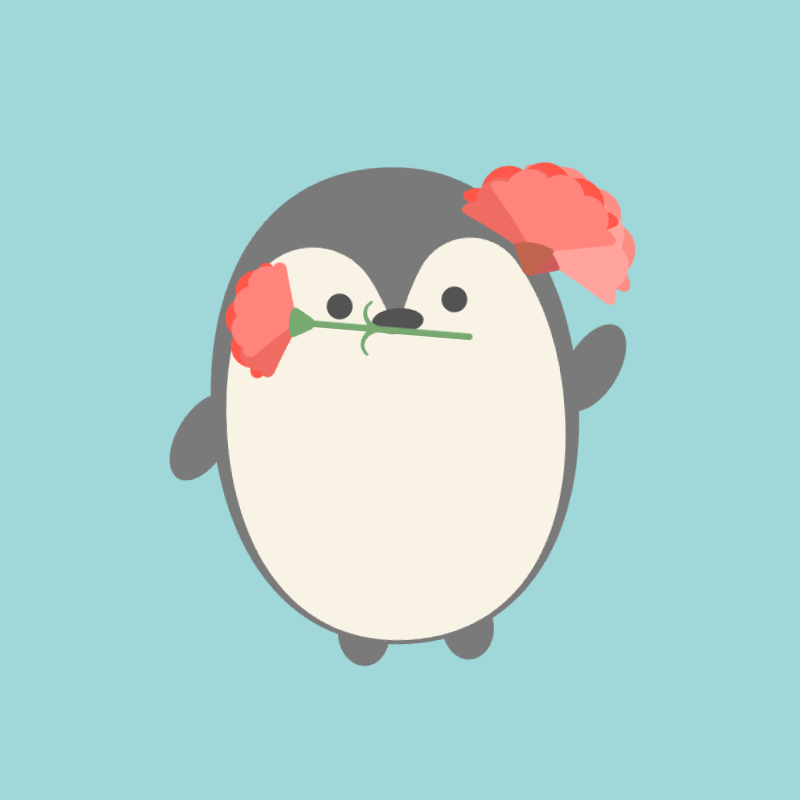 愛らしさ満点のペンギン